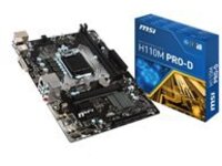 MSI H110M PRO-D - Motherboard