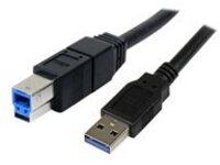 StarTech.com 3m Black SuperSpeed USB 3.0 Cable A to B M/M