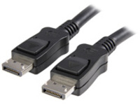 StarTech.com 10 ft DisplayPort 1.2 Cable with Latches - 4K x 2K (4096 x 2160) @ 60Hz - DPCP & HDCP - Male to Male DP Vi…