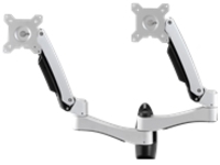 Amer AMR2AW - Wall mount for 2 monitors (adjustable arm)