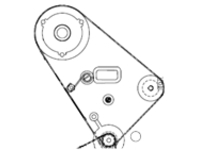 Zebra - Main drive belt