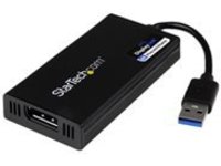 StarTech.com USB 3.0 to DisplayPort Adapter - DisplayLink Certified - 4K 30Hz - USB / DisplayPort adapter - USB Type A …
