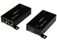 StarTech.com HDMI Over Dual CAT5 / CAT6 Extender with Infrared IR 100ft /30m HDMI Over Ethernet Cable Extender Power...