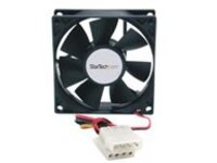Add additional chassis cooling with a 80mm ball bearing fan