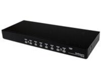 StarTech.com 8 Port 1U RackMount USB PS/2 KVM Switch with OSD