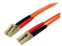 StarTech.com 5m Fiber Optic Cable - Multimode Duplex 50/125 - LSZH - LC/LC - OM2 - LC to LC Fiber Patch Cable - network…