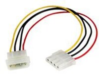 StarTech.com 12in Molex LP4 Power Extension Cable M/F