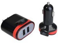 SIIG Fast Charging USB Wall Charger & Car Charger Bundle Pack