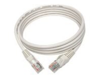 Tripp Lite Cat5e 350 MHz Snagless Molded UTP Patch Cable (RJ45 M/M), White, 15 ft.