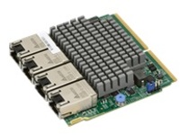 SIOM 4-PORT 10G RJ45, INTEL X550 WITH 1U BRACKET (RETAIL)