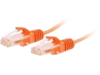 C2G 1ft Cat6 Snagless Unshielded (UTP) Slim Ethernet Network Patch Cable