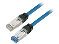 Panduit TX6A 10Gig patch cable - 3 m - blue