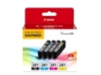 Canon CLI-281 BKCMY 4 Pack