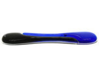 Duo Gel Auflage f. Tastatur, blau/schwarz