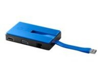 HP USB Travel Dock - Docking station