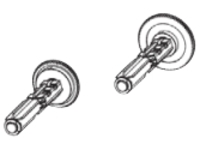 Zebra - Ribbon take-up/supply spindle assembly kit