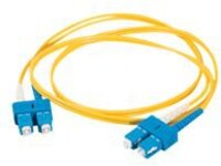 C2G 6m SC-SC 9/125 Duplex Single Mode OS2 Fiber Cable