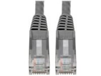 Tripp Lite Premium Cat6 Gigabit Snagless Molded UTP Patch Cable, 24 AWG, 550 MHz/1 Gbps (RJ45 M/M), Gray, 6 in.