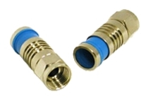 C2G Compression F-Type Connector with O-RING for RG6 - antenna connector