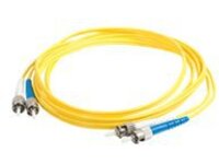 C2G 15m ST-ST 9/125 Duplex Single Mode OS2 Fiber Cable TAA