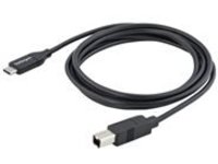 StarTech.com 2m 6ft USB C to USB B Cable - USB 2.0 - USB Type C Printer Cable M/M - USB 2.0 Type-C to Type-B Cable (USB…