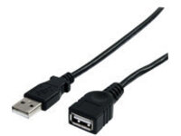 StarTech.com 6 ft Black USB 2.0 Extension Cable A to A