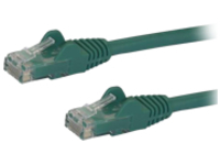 StarTech.com 150ft CAT6 Ethernet Cable, 10 Gigabit Snagless RJ45 650MHz 100W PoE Patch Cord, CAT 6 10GbE UTP Network Cable w/Strain Relief, Green, Fluke Tested/Wiring is UL Certified/TIA