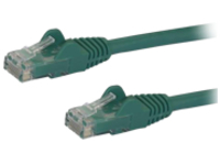 StarTech.com 2ft CAT6 Ethernet Cable, 10 Gigabit Snagless RJ45 650MHz 100W PoE Patch Cord, CAT 6 10GbE UTP Network Cable w/Strain Relief, Green, Fluke Tested/Wiring is UL Certified/TIA