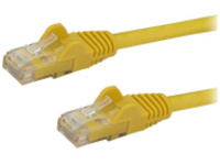 StarTech.com 6ft CAT6 Ethernet Cable, 10 Gigabit Snagless RJ45 650MHz 100W PoE Patch Cord, CAT 6 10GbE UTP Network Cable w/Strain Relief, Yellow, Fluke Tested/Wiring is UL Certified/TIA