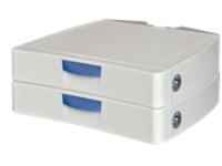 Capsa Healthcare Locking VX Add-On Drawers Two 3&quot;