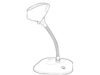 Zebra Gooseneck Intellistand