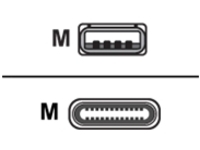 Zebra - USB cable - USB (M) to USB-C (M)