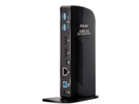 Club3D SenseVision USB 3.0 Dual Display 4K60Hz Docking Station