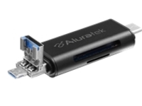 Aluratek AUCRC300F - Card reader (SD, microSD)