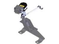 Havis - Mounting kit (support arm, adapter plate, pole mount, top offset platform, motion device, base, docking station, offset bracket, slide-out locking swing arm)