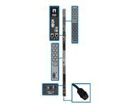 Tripp Lite 14.5kW 3-Phase Monitored PDU LX Interface, 200/208/240V Outlets (42 C13/6 C19), LCD, Hubbell CS8365C, 1.8m/6 ft. Cord, 0U 1.8m/70 in. Height, TAA