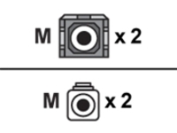 AddOn - Patch cable - SC/PC multi-mode (M) to LC/PC multi-mode (M)