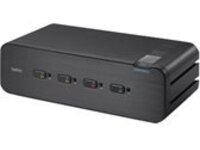 Belkin Advanced Secure UHD Quad-Head DisplayPort KVM Switch with CAC Port
