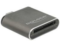 DeLOCK USB Type-C SDHC / SDXC UHS-II / MMC Single Slot Card Reader