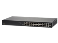 Axis T8524 - Switch - 24 x 10/100/1000 (PoE+) + 2 x combo Gigabit SFP
