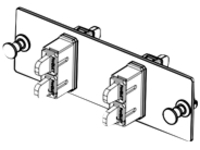 Panduit Opticom Fiber Adapter Panels