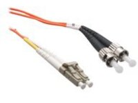 Axiom LC-ST Multimode Duplex OM1 62.5/125 Fiber Optic Cable