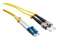 Axiom LC-ST Singlemode Duplex OS2 9/125 Fiber Optic Cable