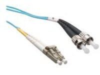Axiom LC-ST Multimode Duplex OM3 50/125 Fiber Optic Cable