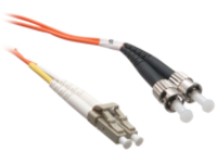 Axiom LC-ST Multimode Duplex OM1 62.5/125 Fiber Optic Cable