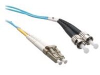 Axiom LC-ST Multimode Duplex OM3 50/125 Fiber Optic Cable