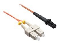 Axiom SC-MTRJ Multimode Duplex OM1 62.5/125 Fiber Optic Cable
