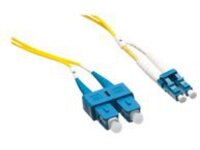 Axiom LC-SC Singlemode Duplex OS2 9/125 Fiber Optic Cable