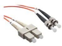 Axiom SC-ST Multimode Duplex OM1 62.5/125 Fiber Optic Cable