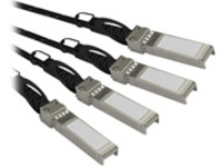 StarTech.com MSA Uncoded 3m QSFP+ to 4x SFP+ Direct Attach Breakout Cable